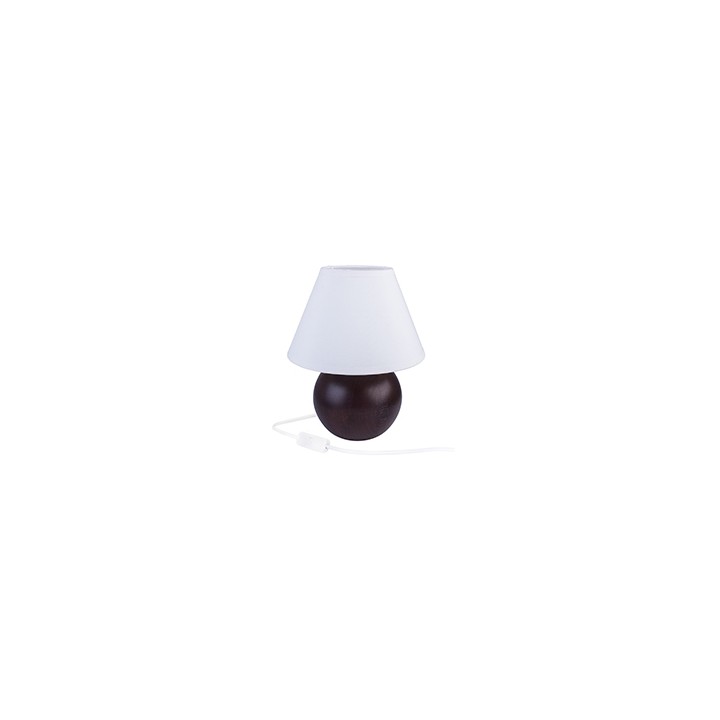 Tischlampe KUGEL - Wenge