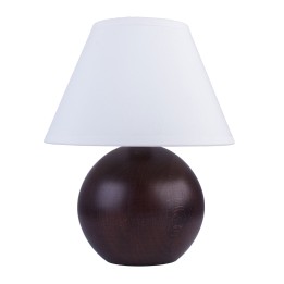 Tischlampe KUGEL - Wenge