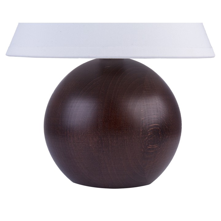Tischlampe KUGEL - Wenge