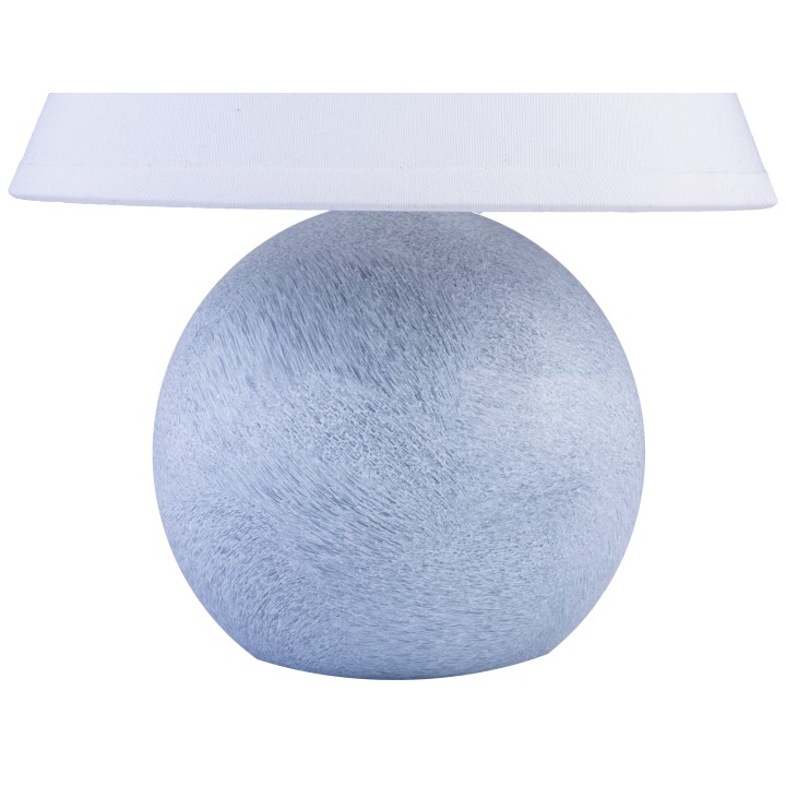 Tischlampe KUGEL - Marmor grau