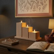 Erlen-Kerzenständer-Set