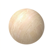 Holzkugel aus Erle, Durchmesser 100 mm