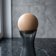 Holzkugel aus Buchenholz, Durchmesser 80 mm