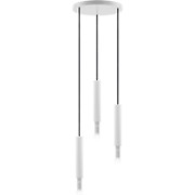 Madera2 Pendelleuchte /weiß/3-flammig/rund