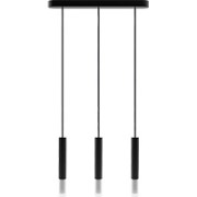 Madera2 Hexa Pendelleuchte/schwarz/3-flammig