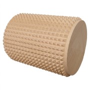 Geriffelter Walzenroller aus Esche, 10 cm
