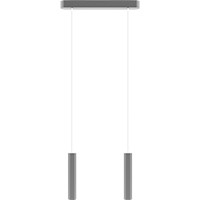Madera Hexa Pendelleuchte /grau/2-flammig