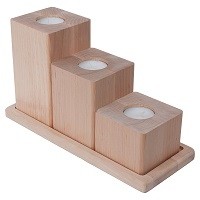 Erlen-Kerzenständer-Set