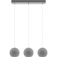 Pendelleuchte BALLI - grau, 3-flammig
