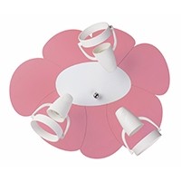 Kinder Deckenlampe BLUME (rosa)