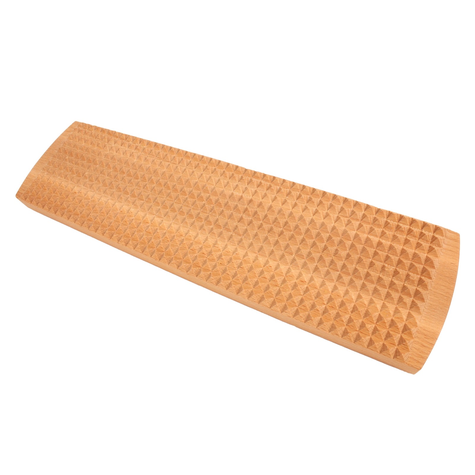 Geriffeltes Balancebrett aus Holz