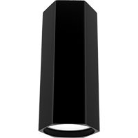 HEXA GU10 Deckenspot / schwarz
