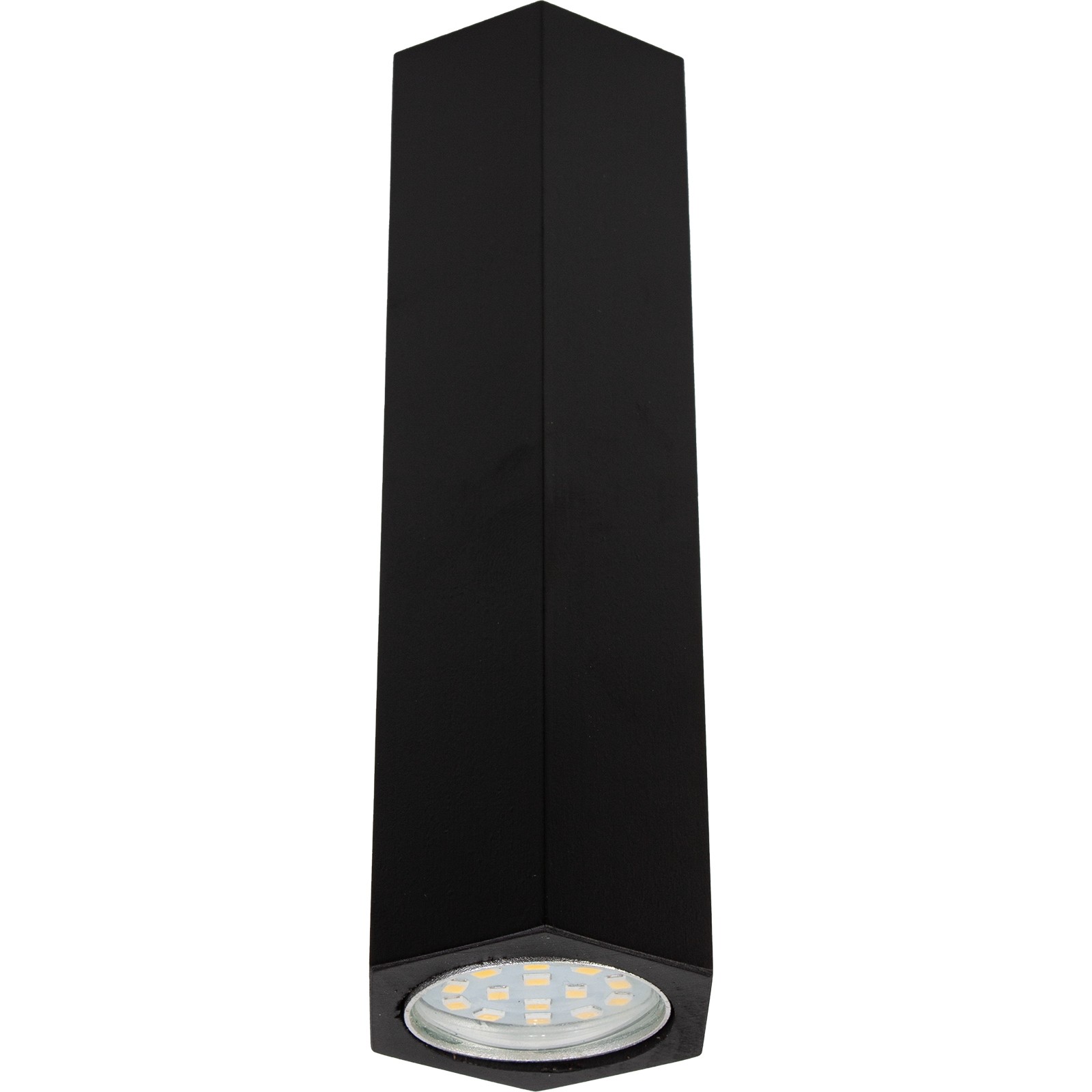 Madera Hexa Deckenspot /15cm/schwarz