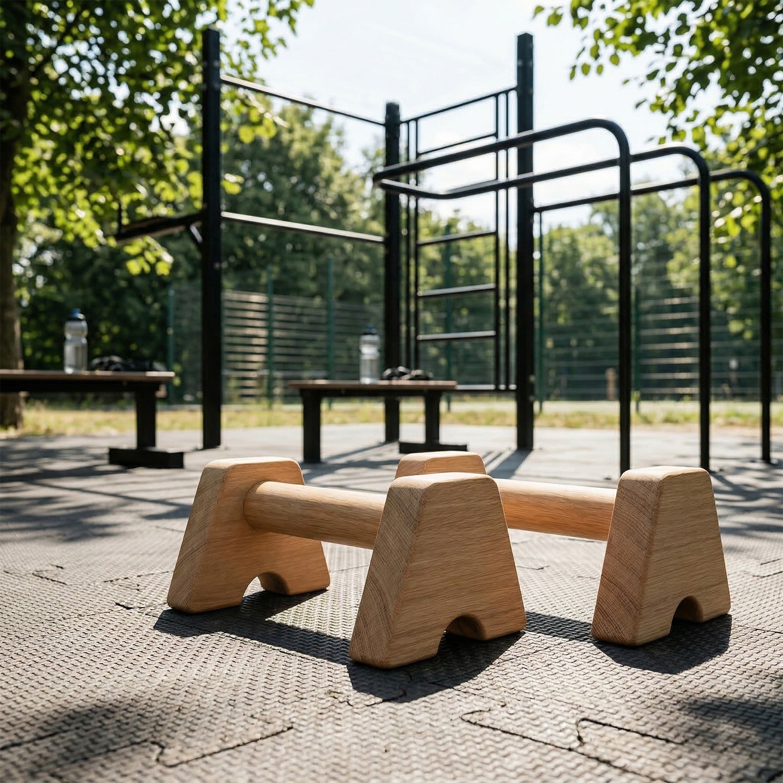 Eichen-Trainingsparallen